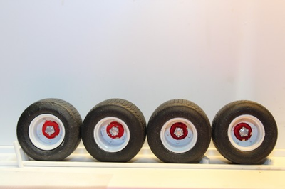 #ad 1 25 scale resin model car dirt track tires w 33 $19.99