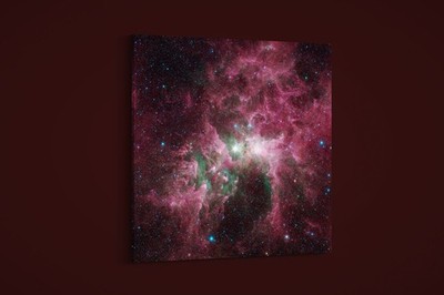 NASA - Purple Nebula - Art Print on Paper or Canvas