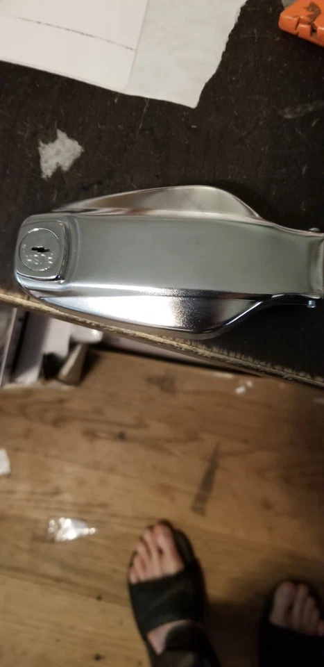 Tampa de gás Yamaha XS SPECAL cromada XS650 XS1100 XS11 XS750 XS400 SOMENTE CETIM ESPECIAL - Imagem 4 de 4