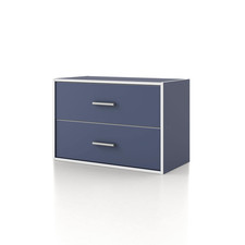 Homes: Inside Out Homes Inside Out Apexa 2-Drawer Wooden Stackable Storage
