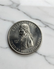 2026 "july 4th" Privy Mark Declaration Of Independence Quarter