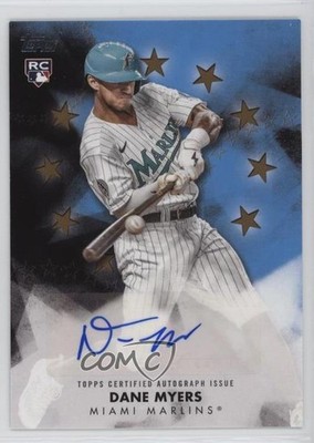 2024 Topps Series 2 Baseball Stars Gold 44/50 Dane Myers Rookie Auto RC 0rd2