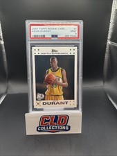 2007 Topps Rookie Card Kevin Durant #2 PSA 9. rookie card picture