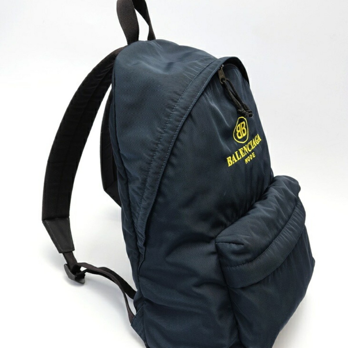 Balenciaga Explorer Backpack, Rucksack, Bag, 503221, Nylon, Navy