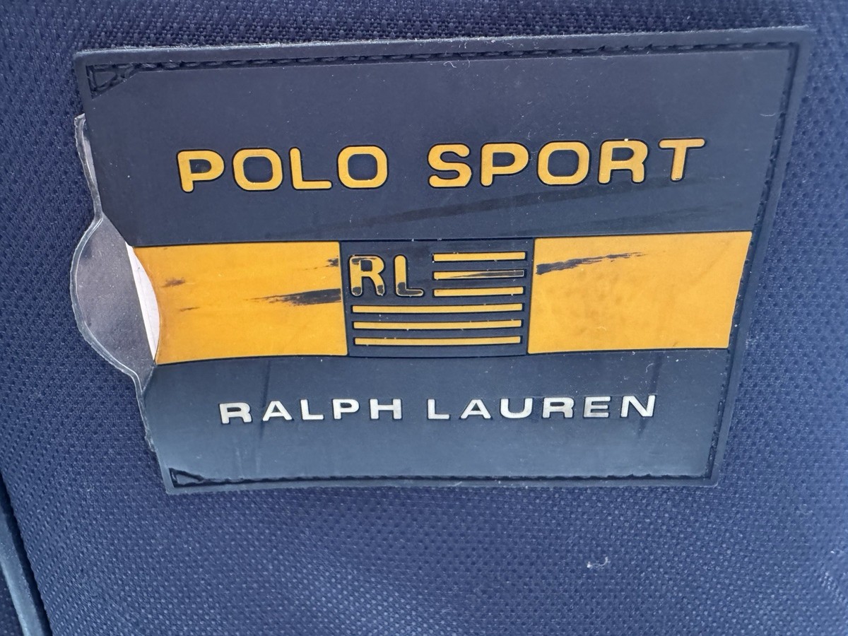 Polo Sport Ralph Lauren Vintage 23” Wheeled luggage Rolling Classy