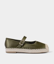 Joe Browns Women's Buckled Satin Espadrille Shoes
