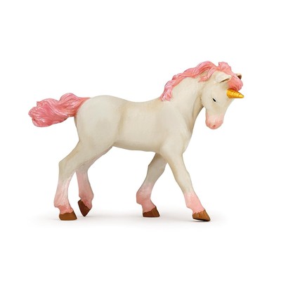 -Hand-Painted - Figurine -The Enchanted World -Young Unicorn -39078 - Collect...