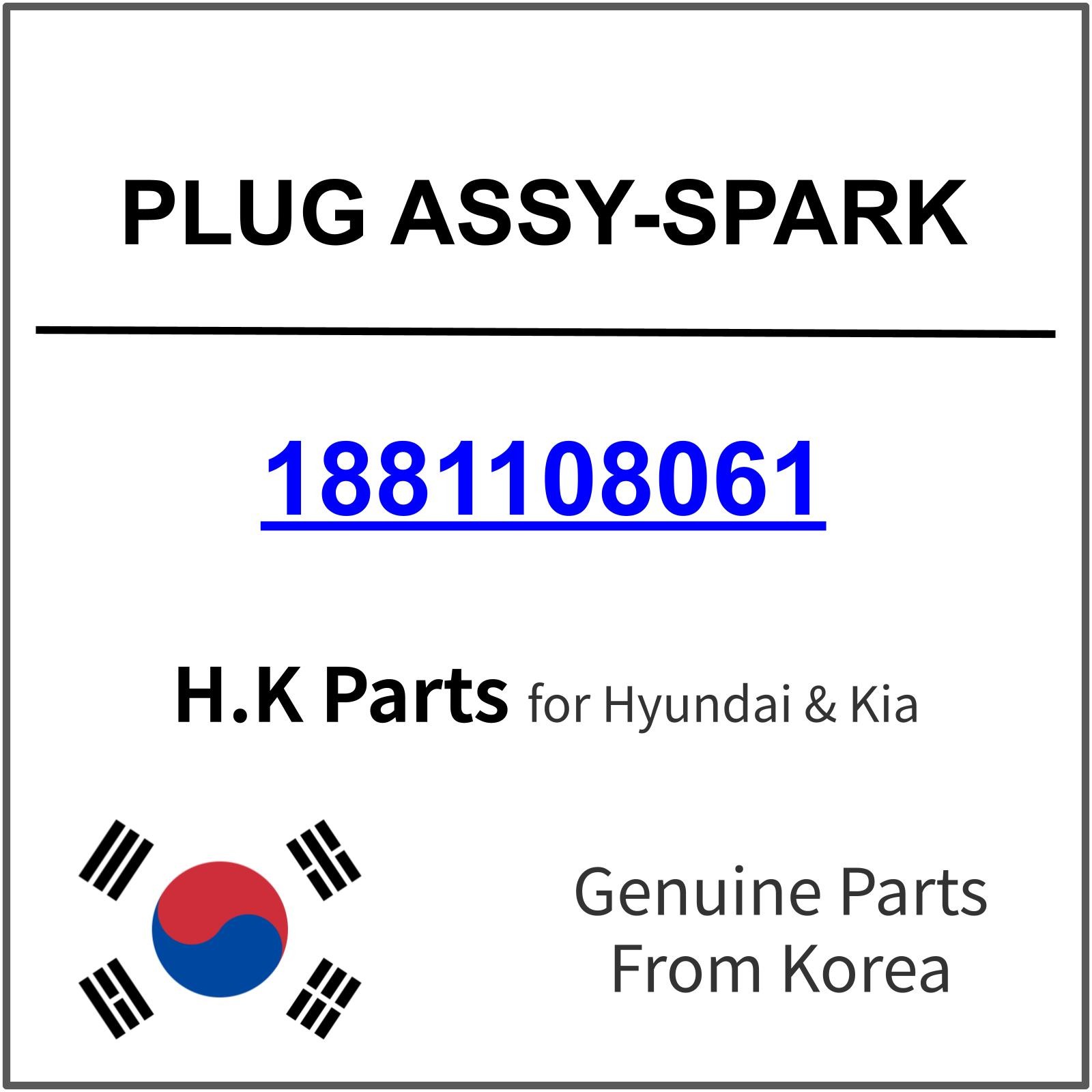 Genuine Hyundai Spark Plug 18811-08061 for Grace