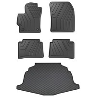 Gummi FußMatten Kofferraumwanne FüR Toyota Corolla E210 2019- SchräGheck Matten