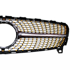 Neon Orange Folie f&uuml;r A-Klasse W177 Diamantgrill K&uuml;hlergrill Auto Aufkleber K050
