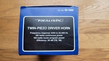 Realistic Twin-Piezo Driver Horn 40-1392 