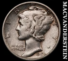 1940 Silver Mercury Dime - Scarce  Better Date  No Reserve  #i88