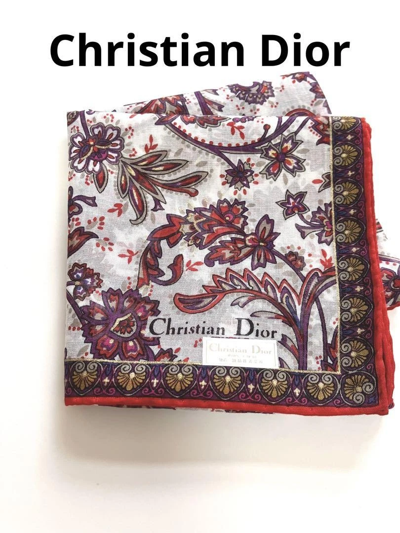 Mouchoir Christian Dior coton 47 cm 18