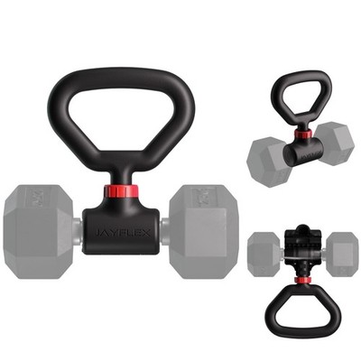 Jayflex Hyperbell Dumbbell Converter - Convert Dumbbells to Barbell Set and K...