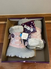 NEW SIZE 6TODDLER Totes Waterproof Lil Jenny Boots Toddler Purple Snow Winter