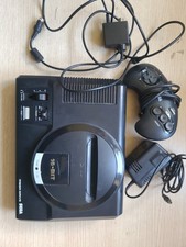 Sega Mega Drive Black Console with  Controllers, Power Leads 