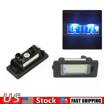 2PCS LED License Number Plate Light Lamp For BMW 5-series E60 E39 E61