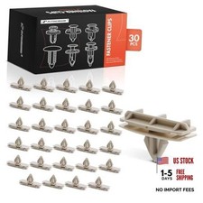 PCS Nylon Fender Flare Retainer Clips Push Pin Fastener 30