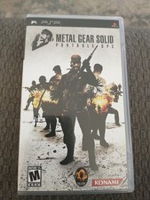 Metal Gear Solid: Portable Ops (Sony PSP, 2006) Complete With Box + Manual Mint