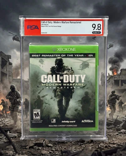 Call of Duty: Modern Warfare Remastered • PSA 9.8 A++ • Xbox One