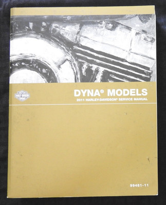 2011 Harley-Davidson Dyna Fat Bob Super Wide Glide Motorrad Werkstatthandbuch
