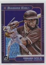 2021 Panini Donruss Diamond Kings Holo Purple Fernando Tatis Jr #27 12n5