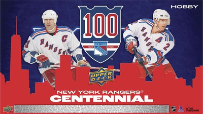 #ad 2025 26 Upper Deck New York Rangers Centennial U Pick From List pre vente C $1.35