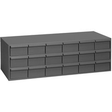 Durham 005-95, 18 Drawer Storage Cabinet, 33.75"x11.625"x10.875", 2.75"H Drawers