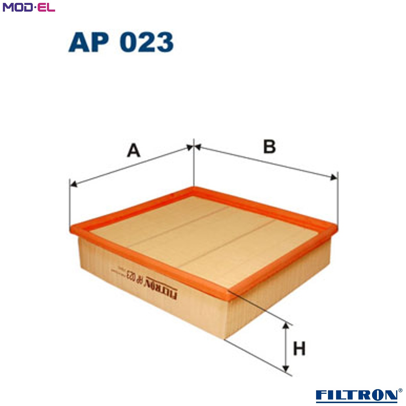AIR FILTER AP 023 FOR FORD AUSTRALIA METROCAB LDV CONVOY/Bus/Van 4EA/4GF 2.5L