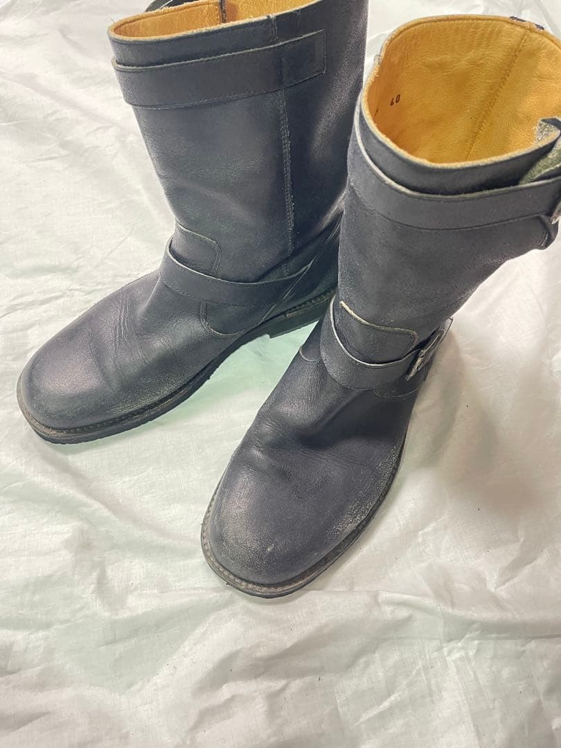 Margiela 2000Aw Initial Square Engineer Boots Art… - image 3