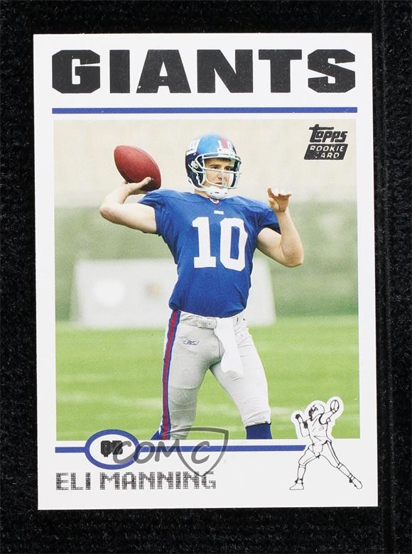 2004 Topps Eli Manning #350 0g45