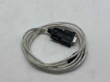 QVS USB 2.0 Type-A Male to DB-9 RS-232 Serial Male Adapter Cable 6 ft. - Black