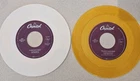 2 Beatles Jukebox 45s Colored Vinyl Yellow Submarine A Hard Days Night Capitol