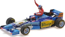 ミニチャンプス　Jean Alesi　LIMITED EDITION MINICHAMPS Jean Alesi 1st Win 1995 Canada BENETTON B195 Taxi