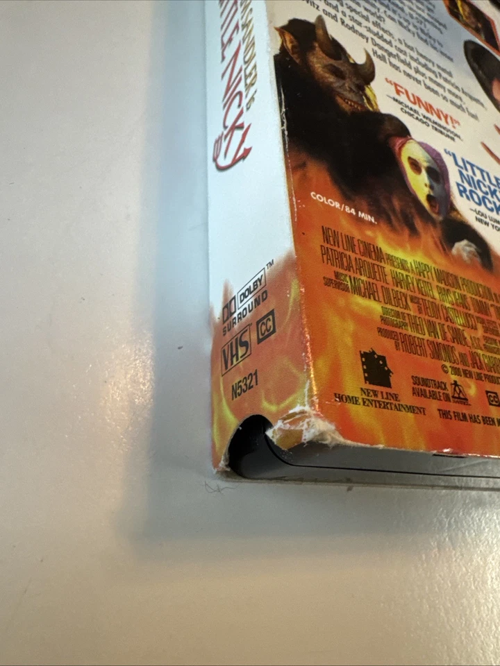 Little Nicky (VHS, 2001) Adam Sandler Cult NICE - Image 3 of 4