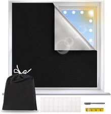 Blackout Curtains,100 Window Blinds Black Out Curtains,Portable Blackout Blinds