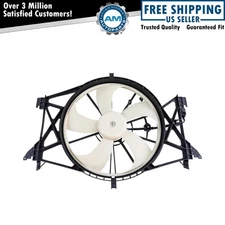 Engine Radiator & Condenser Cooling Fan Assembly for Dodge Ram 1500 2500 3500