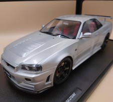 1/18 Nissan Skyline Gt-R R34 Silver Z-Tune 1999