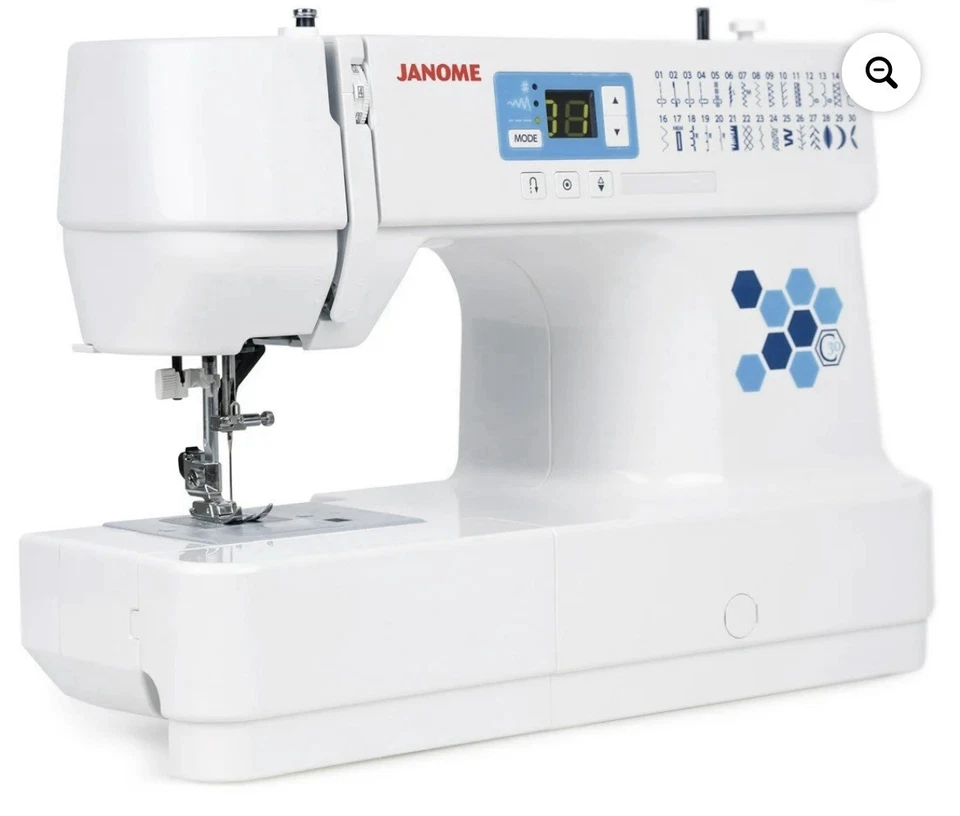 BRAND NEW IN BOX JANOME C30 Computerized Sewing Machine urNew Crafting Sidekick - Image 2 of 4