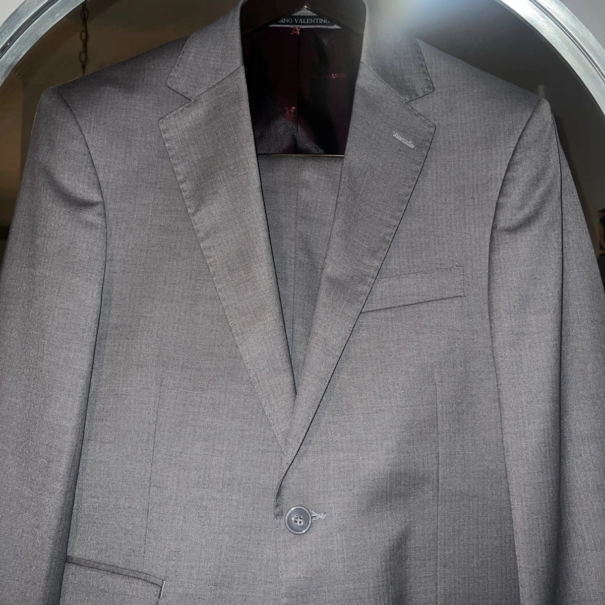 Ensemble Tailleur Pantalon Valentino Taupe Taille S Femme Blazer T-shirt