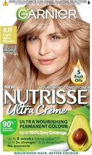 Garnier Nutrisse Permanent Hair Dye Long Lasting Intense Colour For all Hair UK