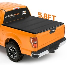 5.8ft Quad-fold Truck Bed Cover For Chevrolet Silverado Gmc Sierra 2007-2026