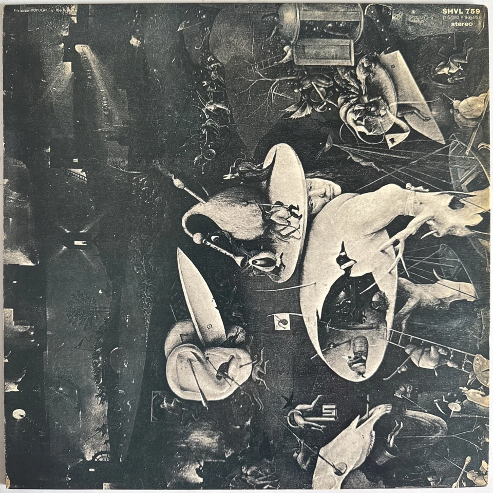 DEEP PURPLE SELF TITLED VINYL LP HARVEST UK 1971 REPRESS A1/B2 EX CONDITION - Image 2 of 4