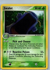 Pokémon Card Swalot 11/100 Holo Rare EX Crystal Guardians on eBay