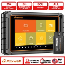 FOXWELL NT909 Car OBD2 Bidirectional Diagnostic Scanner ECU Coding Oil Reset SAS