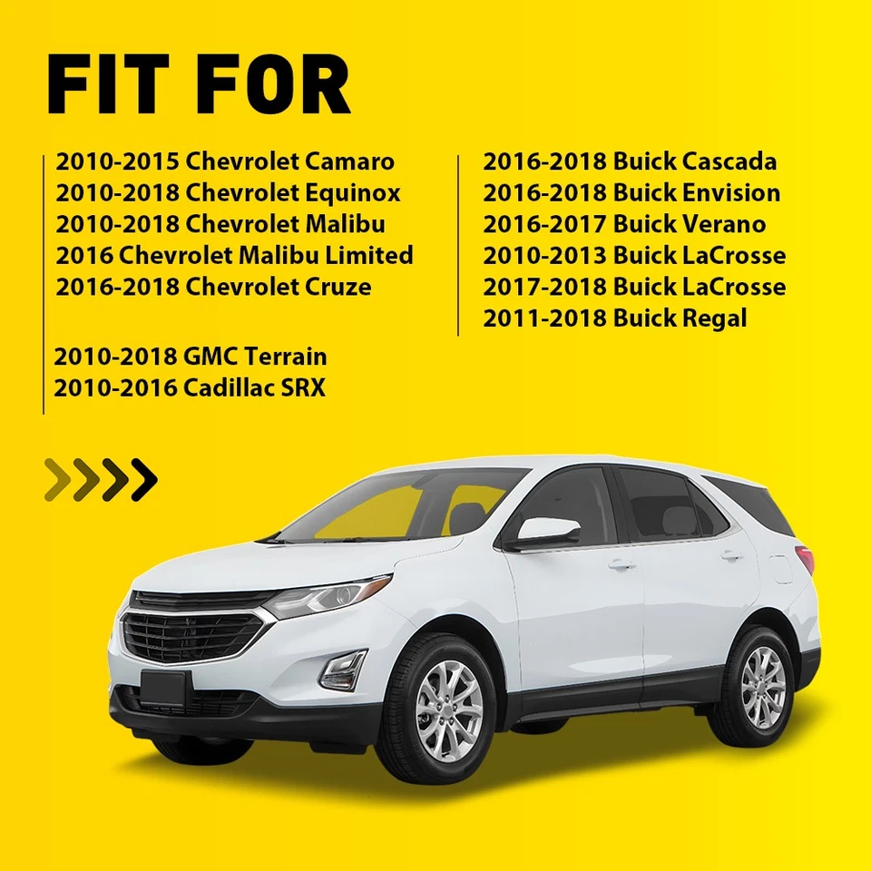 Interruptor de controle de assento elétrico motorista + passageiro para 2016 2017 2018 Chevrolet Cruze - Imagem 2 de 4