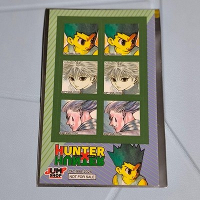 Jump Shop Bonus Sticker HUNTER×HUNTER Gon,Killua,Hisoka Limited-Edition Design