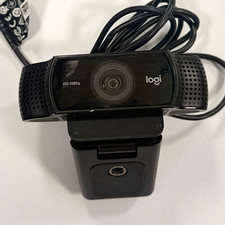 Logitech HD 1080p Clip-On Webcam V-U0028 Definition USB 2.0 Black