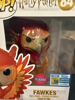 Funko Pop! Vinyl: Harry Potter - Fawkes (Flocked) Con Official