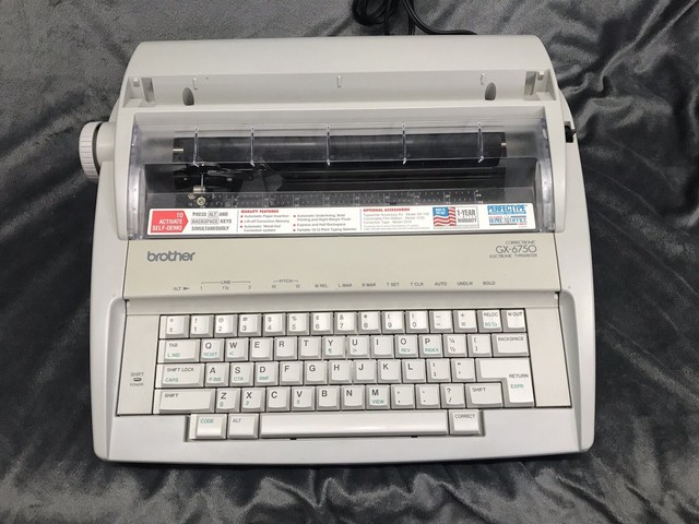 Brother GX6750 Typewriter for sale online | eBay